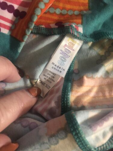 LuLaRoe OS Leggings Pantalones Pijama Cintura 24” Entrepierna 25” Nuevo Cómodo Elastizado - Imagen 3 de 3