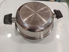 Royal Queen 5 Qt Multicore Stainless Steel  dome lid only