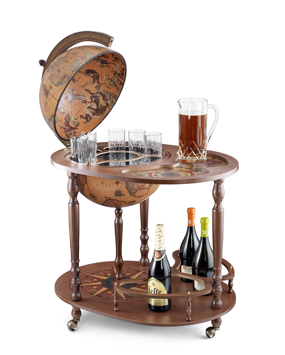 Jefferson Bar Globe Bar Drinks Cabinet Genuine Italian w