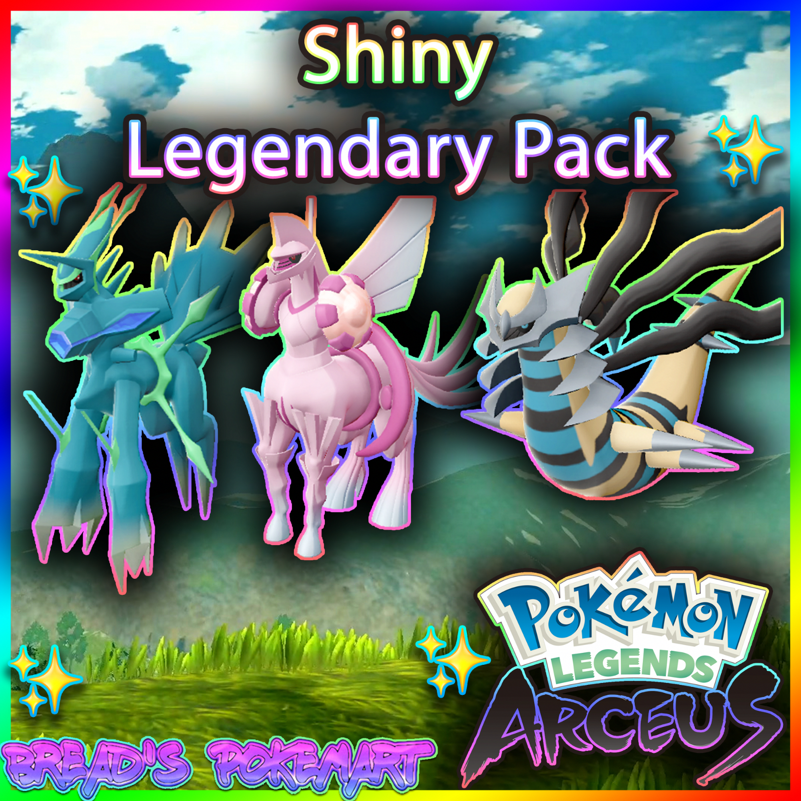 Nintendo 3DS - Fancy adding an extremely rare Shiny Dialga, Shiny Palkia  and Shiny Giratina to your collection? Don't miss the distribution events  for these Legendary Pokémon at GAME stores across the