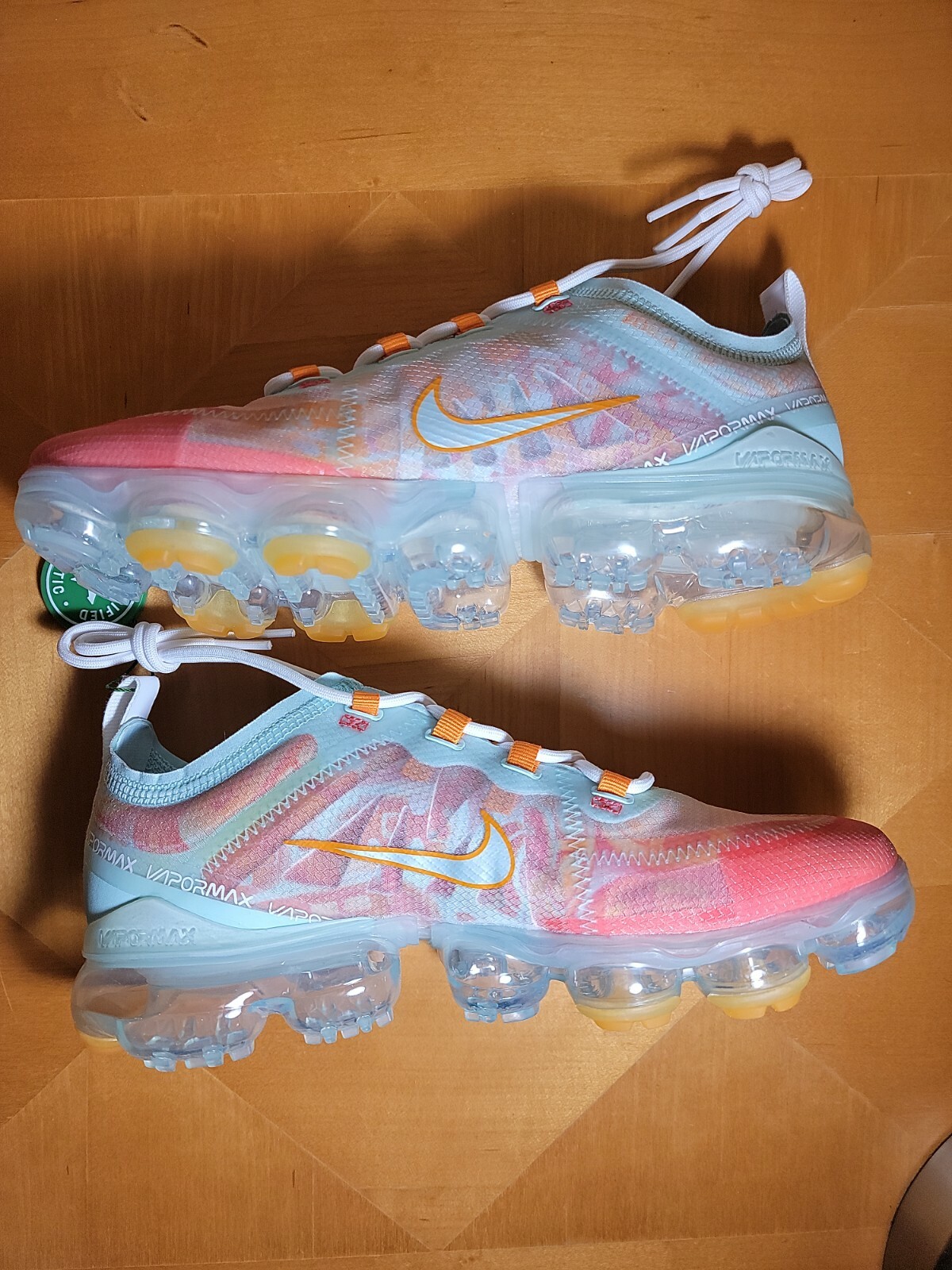 vapormax teal tint ember glow