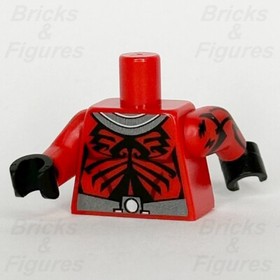 LEGO&reg; Star Wars Darth Maul Torso Minifigure Part Clone Wars 973pb4841c01 75022
