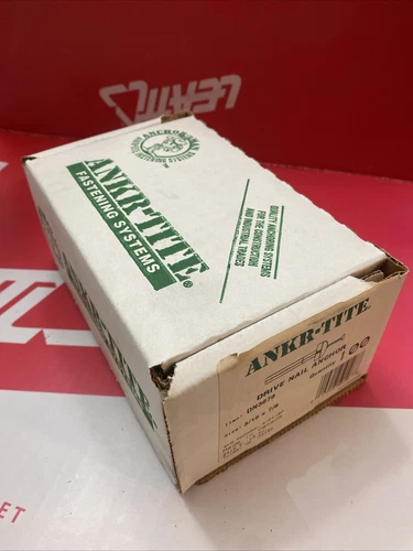 ANKR-TITE Drive Nail Anchor 3/16 " X 7/8 " Steel 100/Box