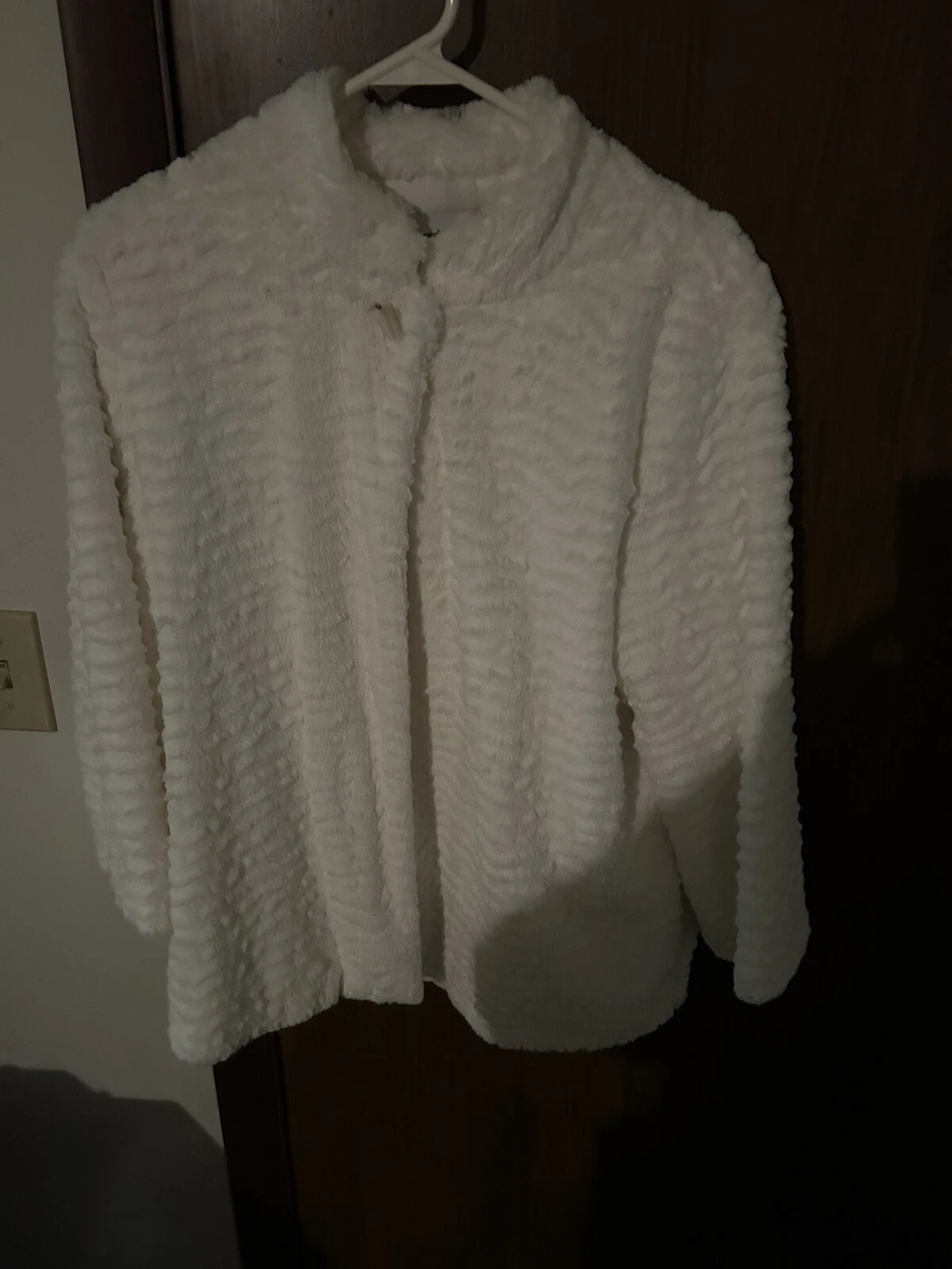 OFF WHITE Giacca bianca Alfred Dunner taglia 16