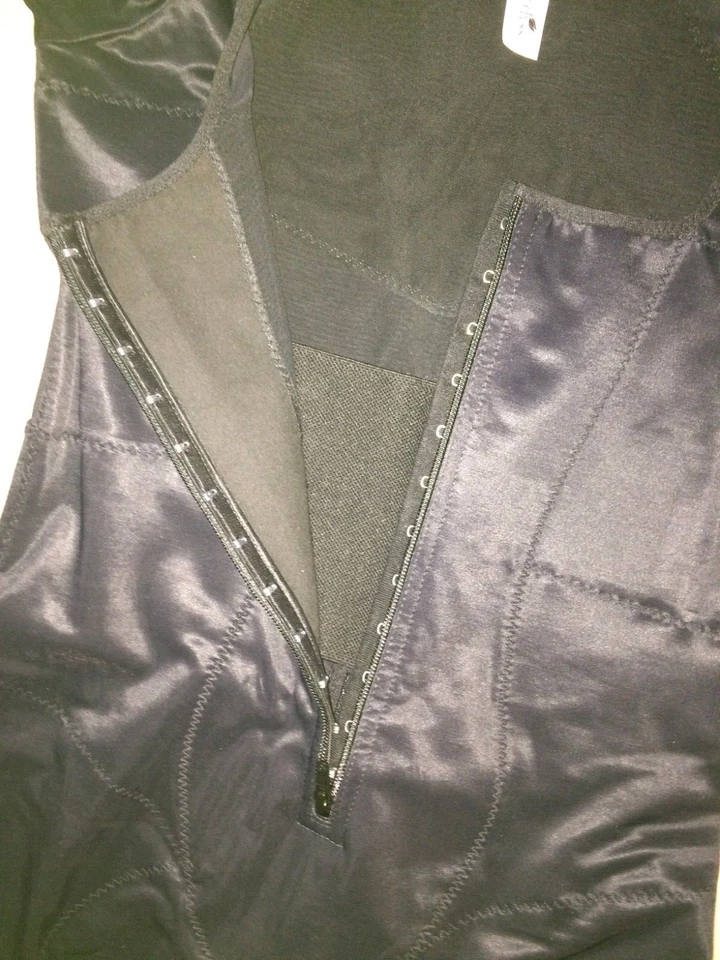 Ardyss sz 4XL 黑色长袖全身塑形风格 BOFULN 全新无标签 — 第 3/4 张图片