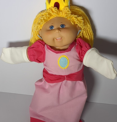 Cabbage patch Princess Peach Super Mario Bros. 2004 Play Along New Custom Outfit