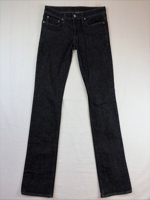 Helmut Lang Jeans Women s Size 27 Blue Dark Wash Straight Classic Preppy USA