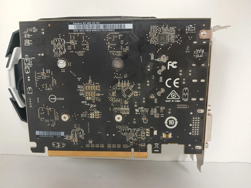 MSI Radeon RX 460 2GB OC Gaming Video Graphics Card - Image 4 of 4