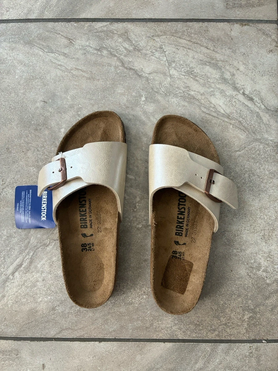 Birkenstock 38 White for sale | eBay