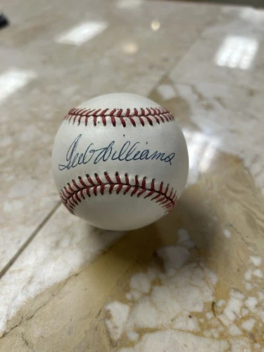 Ted Williams Official American League “Bobby  Brown”  Autographed Baseball W/COA