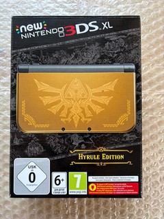 New Nintendo 3DS XL Hyrule Edition in neuwertigem Zustand