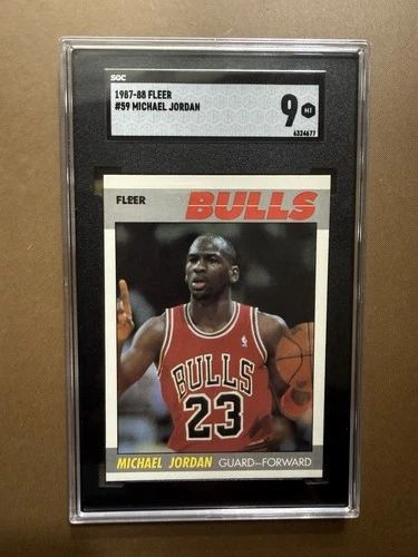 Jordan 1987 Fleer Jordan #59