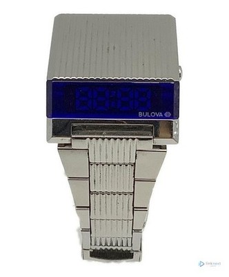 Bulova Computron 96C139 Unisex Digital LED Watch