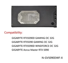 Granzon GPU Water Block For GIGABYTE RTX5090D GAMING / WINDFORCE OC 32G