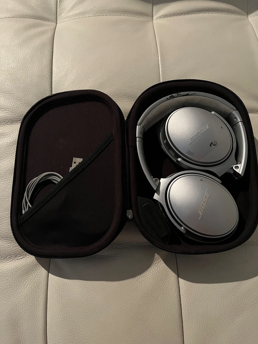 Silver Bose QuietComfort 35 Headphones for sale | eBay