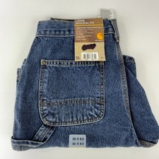 Carhartt Original Fit Denim Jean Work Shorts Mens 30 B28 DPS Deepstone NWT