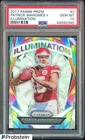 #2 2017 Panini Prizm Illumination #3 Patrick Mahomes II RC Rookie PSA 10