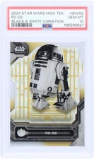 R2-D2 Star Wars 2024 High Tek Black & White Variation #BW-R2 #50/50 PSA 10 Card
