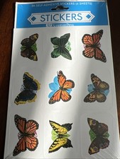Vintage New Butterfly Stickers