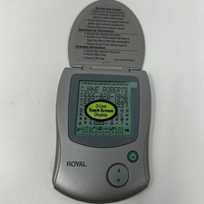 Royal Expert Personal Digital Electronic Organizer PDA Address Book Calculator