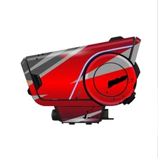 For Sena 60S Device Skin Cover Protect Sticker x2 L88 Abstract Red Gray