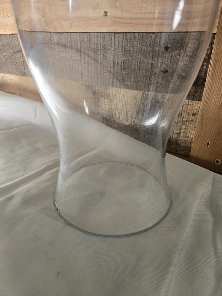 Colonial Williamsburg Style Glass Hurricane Candle Shade Globe 14" - Image 2 of 4