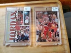 Michael Jordan 1st #45 Card And NBA SUPERSTARS #7/20 Card Lot Make Offer