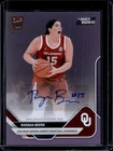 2025-26 Bowman U Now March Madness Raegan Beers Auto Autograph #/75 Sooners