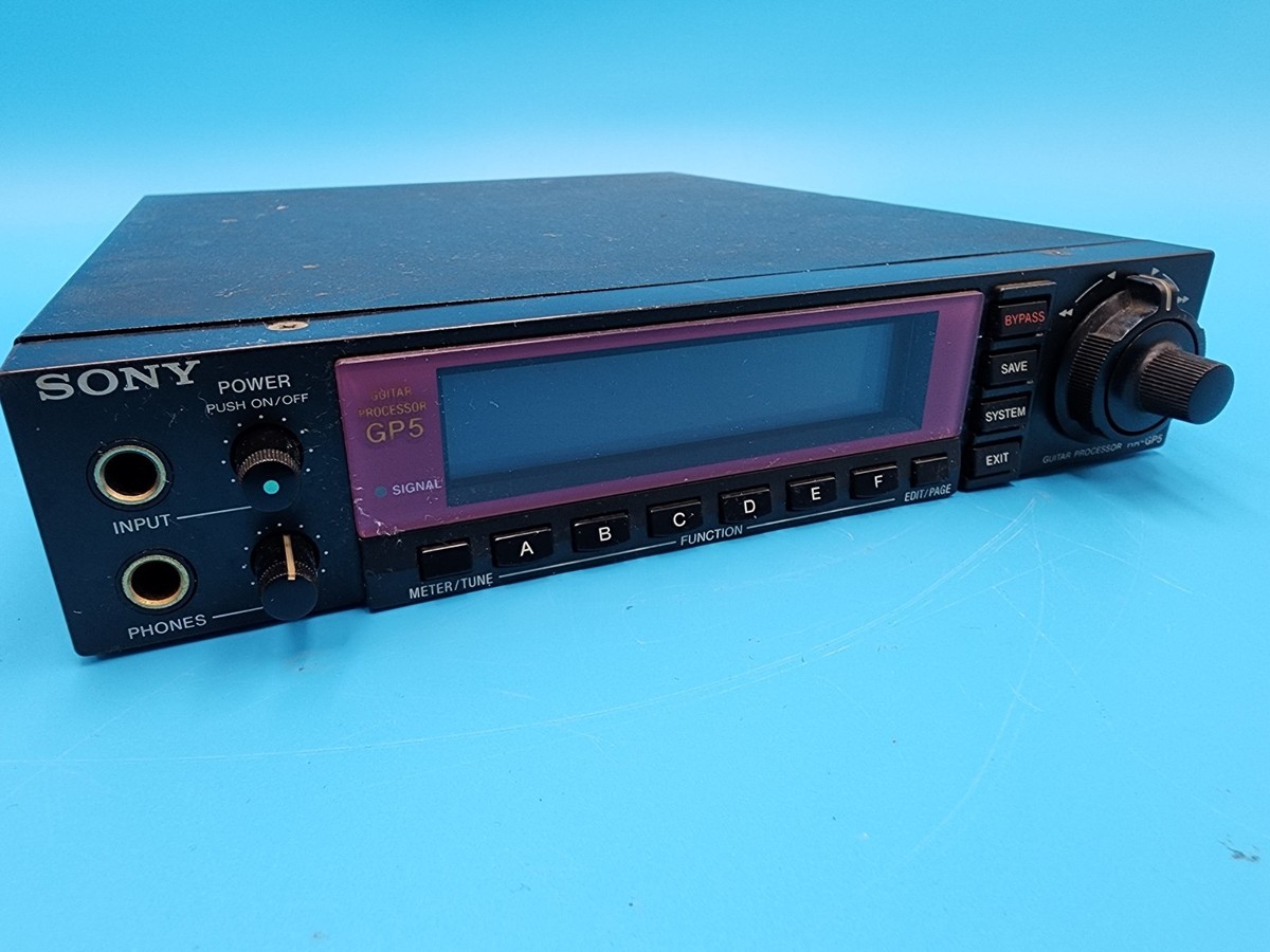 SONY ソニー HR-GP5 ギタープロセッサー ビンテージ エフェクター SONY ソニー HR-GP5 ギタープロセッサー ビンテージ エフェクター