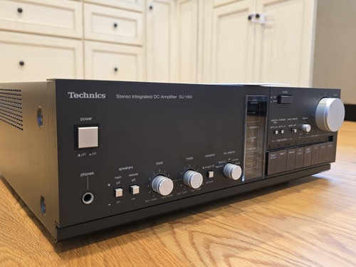 TECHNICS SU-V6X Amplificatore integrato stereo DC anni 80 100w | revisionato | come nuovo - Foto 2 di 13