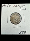1944 D mercury dime 90% Silver Coin Shown Is Coin Sent - Z8K
