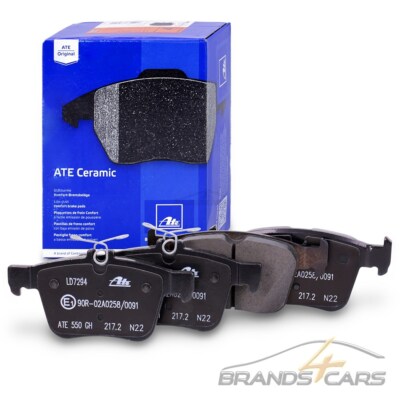 ATE CERAMIC BREMSBELÄGE BREMSKLÖTZE SATZ HINTEN FÜR VW ARTEON GOLF 7 PASSAT B8
