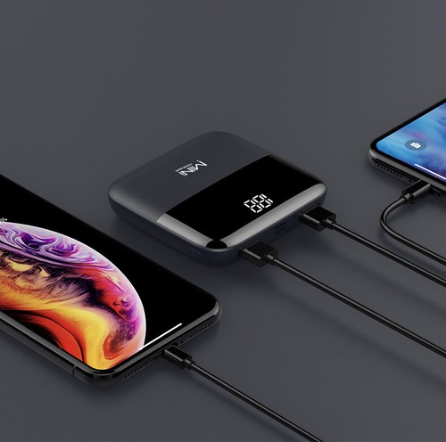 10000mAh Portable Mini 2USB Power Bank External Charger Fast Charging Battery - 第 18/21 張圖片