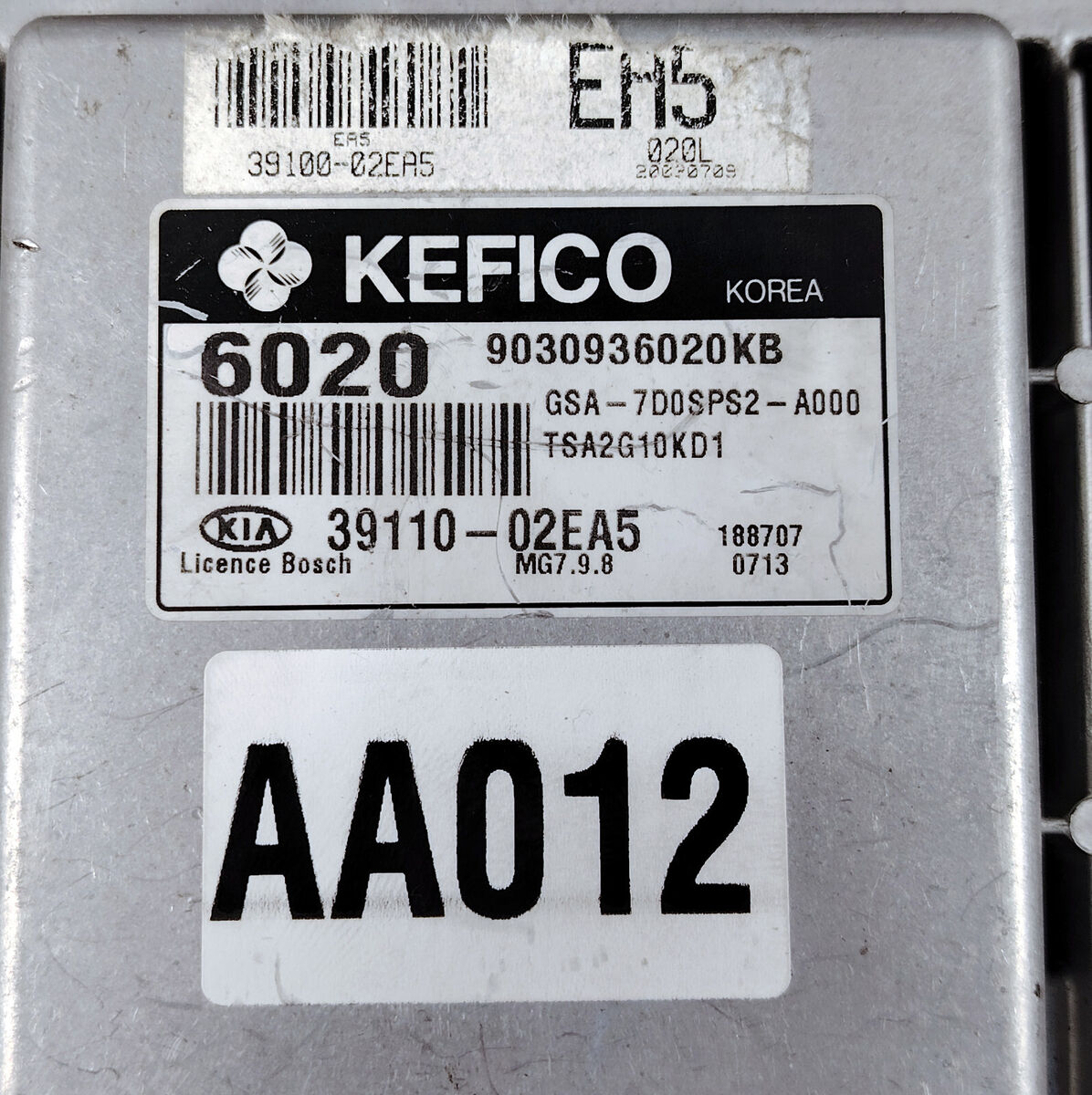 KIA MORNING PICANTO KEFICO ENGINE CONTROL MODULE ECU ECM