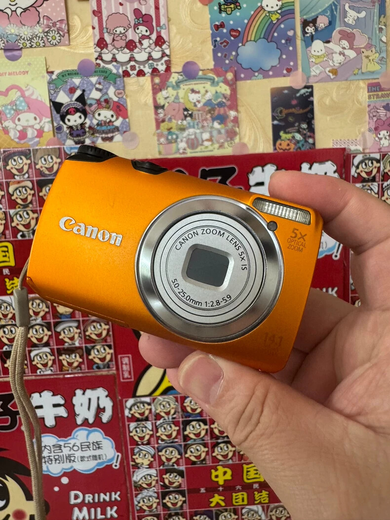実写良⭕️【動作確認済み】 Canon PowerShot A3200IS Canon PowerShot A3200 IS 14.1MP Digital Point & Shoot Camera