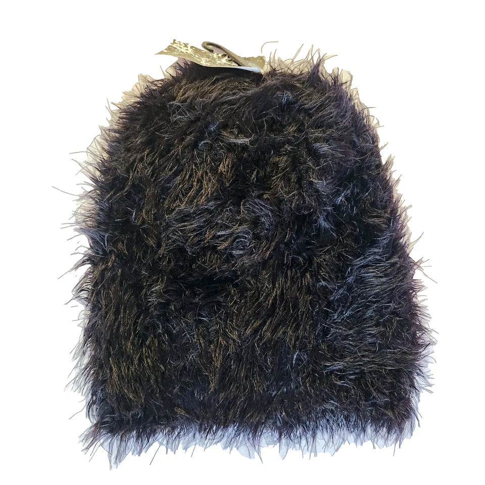 Gorro negro tórrido de piel sintética suave talla única Foto 3 de 4