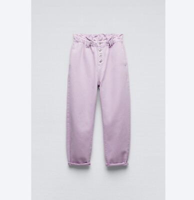 Z1975 BAGGY PAPERBAG JEANS size pre owned