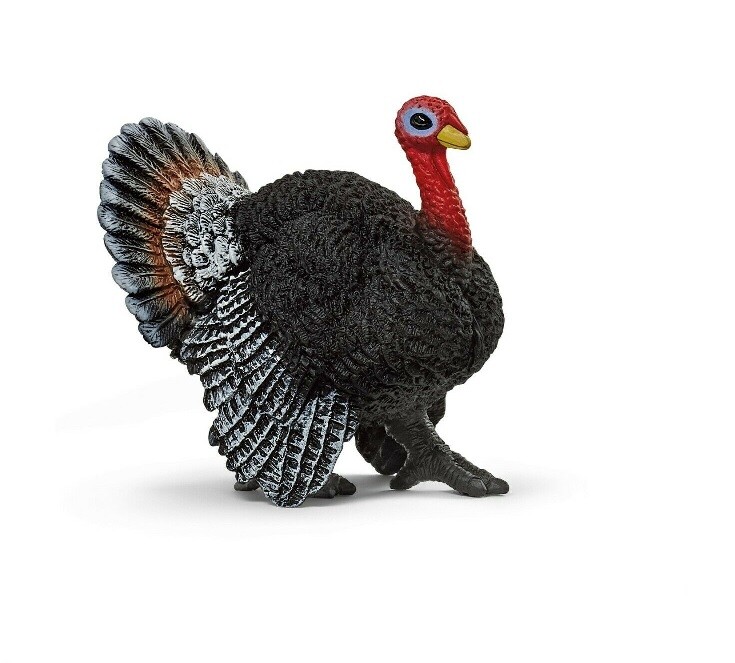 Schleich 13900 Turkey 7 Cm Series Wild Animals