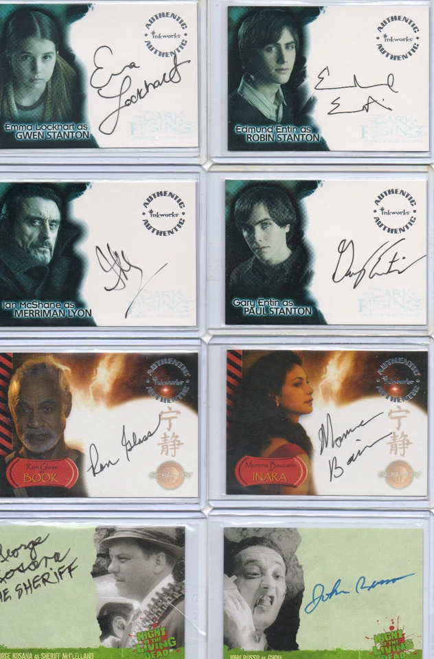 Film And Movies  -  Autograph Costume & Sketch Card Selection NM  - Image 3 of 4