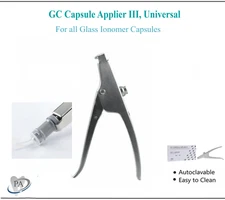 GC Fuji DENTAL CAPSULE APPLIER APPLICATOR GUN, Autoclavable, Long Shelf Life 