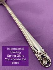 INTERNATIONAL STERLING Spring Glory * You Choose Piece * NO MONOGRAMS 23-1903