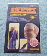 Dynamite Comics Battlestar Galactica #1 Commander Adama Action Figure Variant