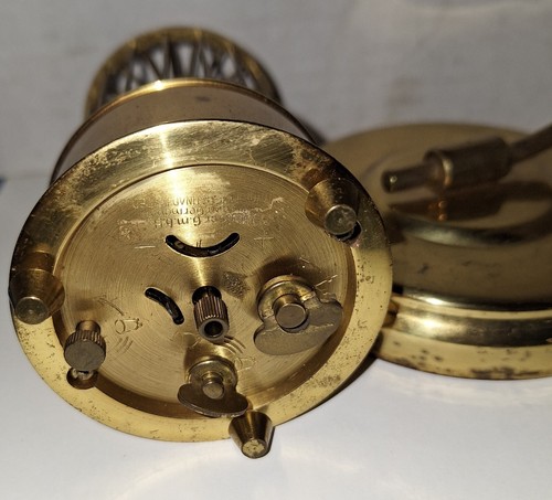 Antique German Kaiser Mechanical Alarm Brass Orbital Bird Cage Clock On Stand - Picture 7 of 10