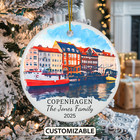 Personalized Copenhagen Christmas Ornament, Copenhagen Christmas Ornament
