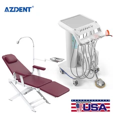 Portable Mobile Dental Delivery Unit System Cart Treatment Air Compressor /Chair