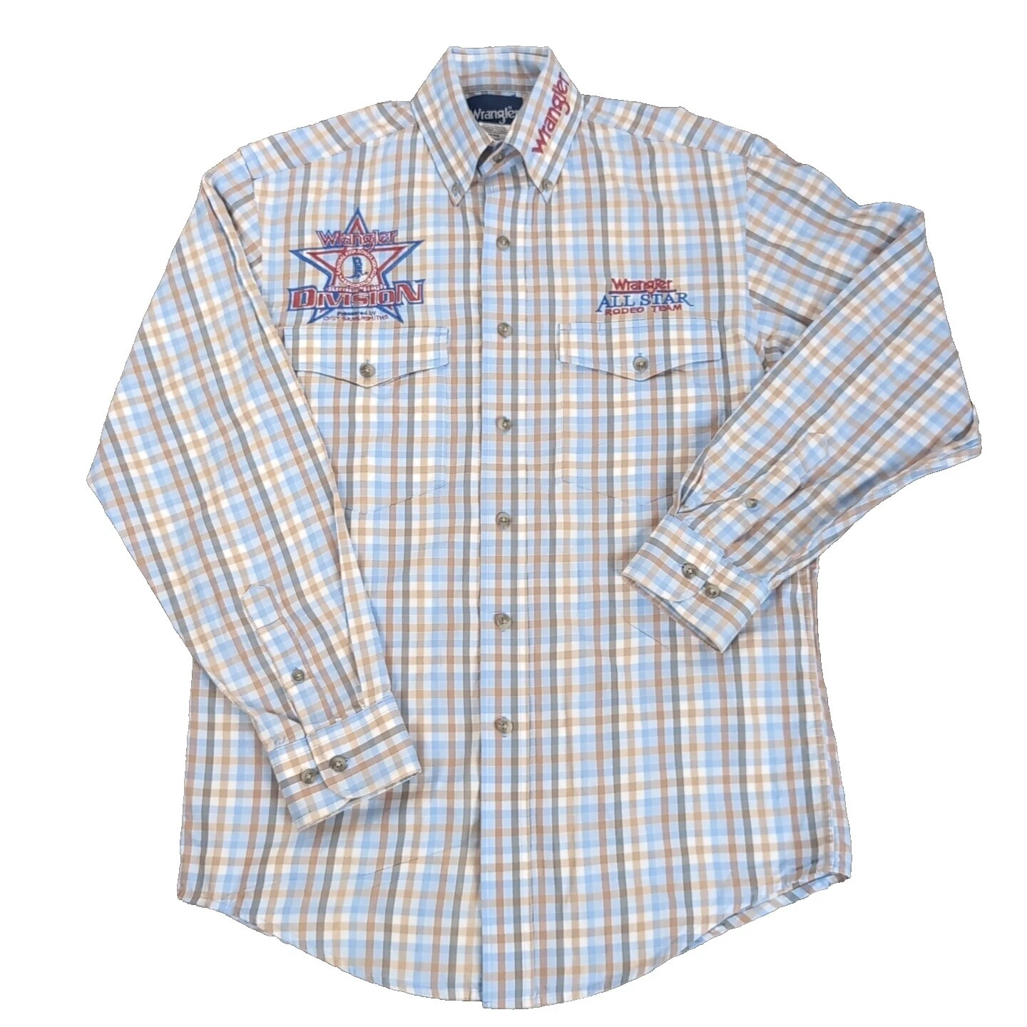 Wrangler Manga Larga 100% Algodón Unisex Niños Camisas y camisetas