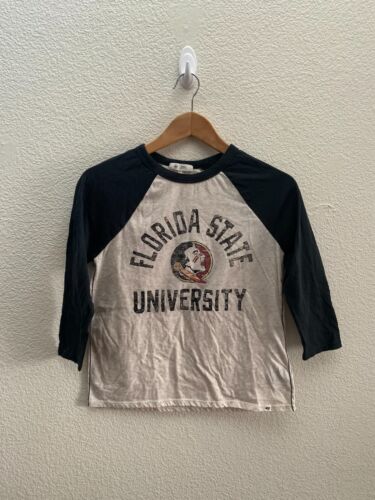Florida State Seminoles FSU Noles 47 Brand 3/4 Sleeve Shirt Size Small EUC