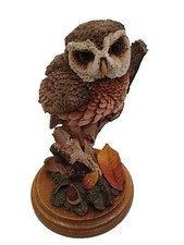 Country Artists Large  Owl Statue Figure 1994