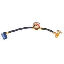 R-134a U-CHARGE HOSE w/ gauge FJC6037 Brand New!