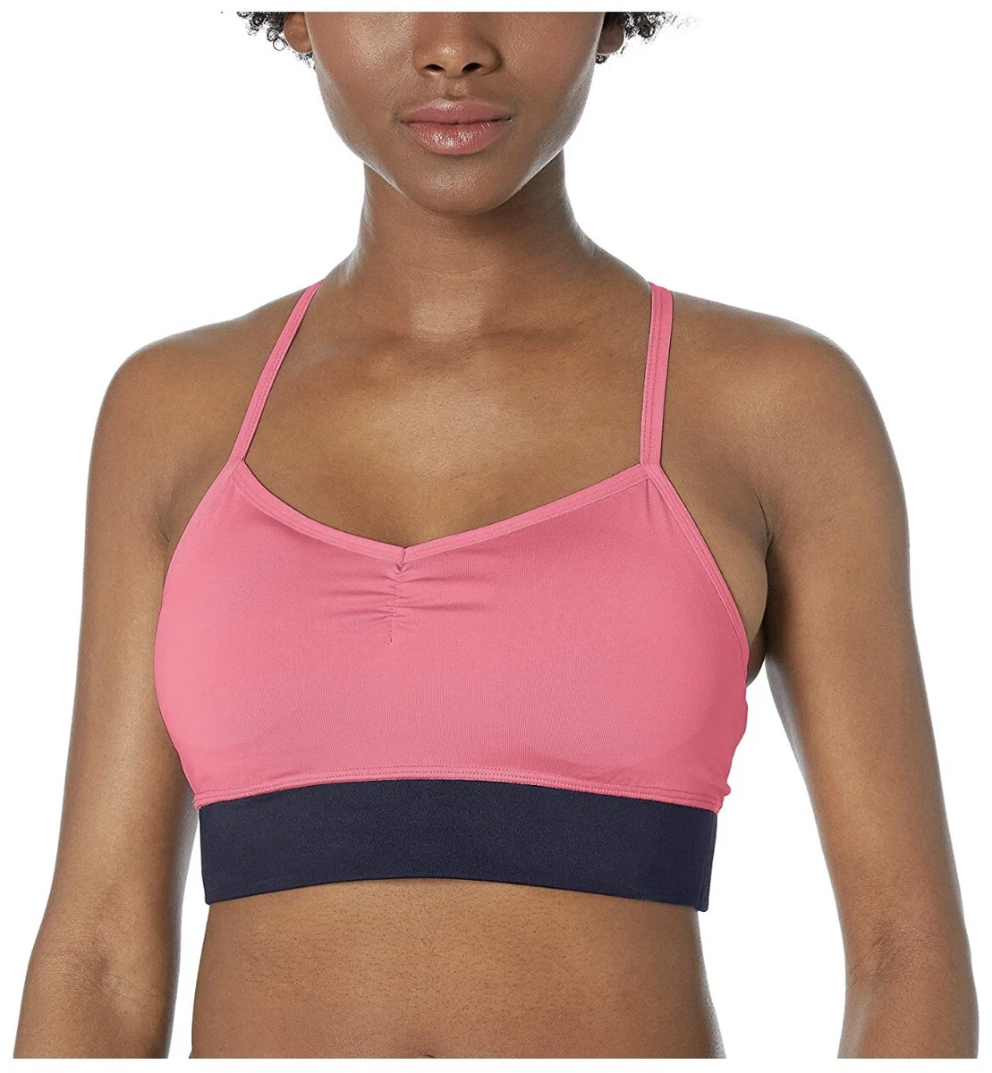 Skechers Womens Go Walk Sports Bra , Bralette, Aerate Bra pink size XS